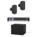 AUDAC FESTA4.2D-10.1 - Komplet ozvučenja: 2× zvučnik ATEO4DM, arhitekturalni subwoofer ARCHI10, pojačalo SMQ350