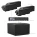 AUDAC FORTE206.4-115.1 - Komplet ozvučenja: 4× instalacioni zvučnik VEXO206, infra-subwoofer BASSO115, pojačalo SMQ1250