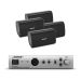 BOSE FreeSpace komplet ozvučenja: 4× zidni zvučnik FS2SE, integrisano pojačalo IZA190-HZ