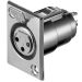 XLR 3 pin konektor ženski