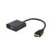 Adapter HDMI m - VGA f i audio kabl 3.5mm HDMI-VGA-CAB