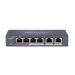 HikVision DS-3E0106P-E/M 4-portni PoE switch