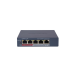 HikVision DS-3E1105P-EI/M 4-portni PoE switch
