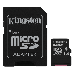 MicroSD 64GB Kingston SDC10G2 sa SD adapterom