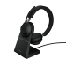 JABRA EVOLVE2 65 MS Stereo slušalice (Link380c + stalak)