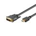 Kabl DVI - HDMI 1.5m-10m