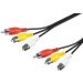 Kabl 3x RCAm - 3x RCAm, 1.5m-10m