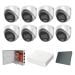 HikVision ColorVu komplet video nadzora 8 dome kamera 5Mpix