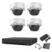 Hikvision komplet 4 dome kamere 8Mpix