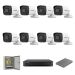 Hikvision komplet 8 bullet kamere 8Mpix
