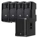 Komplet ozvučenja 4x RCF ART 735 zvučnici + SUB 705 subwoofer