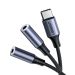 Ugreen kabl adapter USB-C m - 2x 3.5mm f