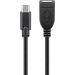 Kabl USB A - micro USB C, produžni 0.2m