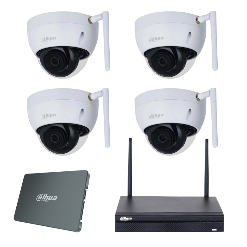 Dahua WiFi komplet 4 kamere 4Mpix