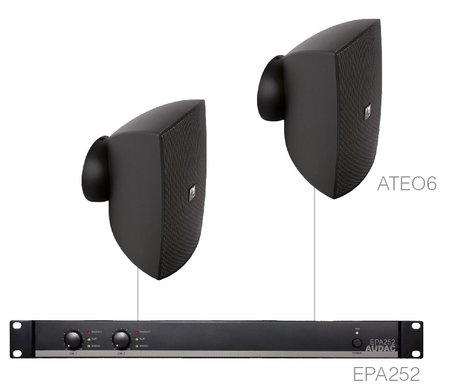 Komplet FESTA6.2E — Audac FESTA