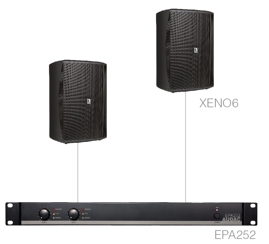 Komplet FESTA7.2E — Audac FESTA