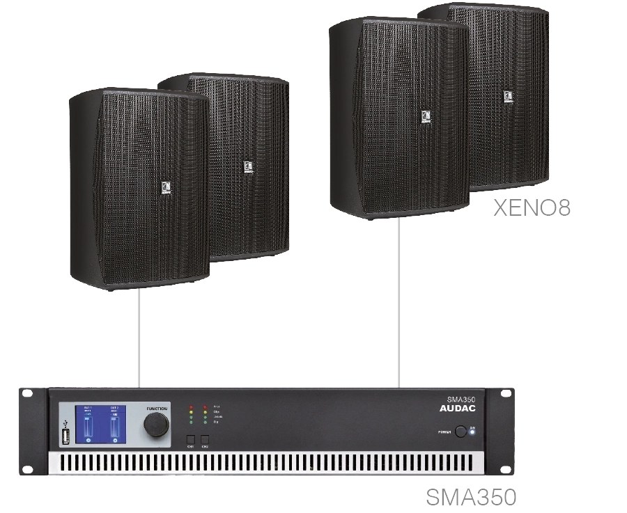 Komplet FESTA8.4 — Audac FESTA
