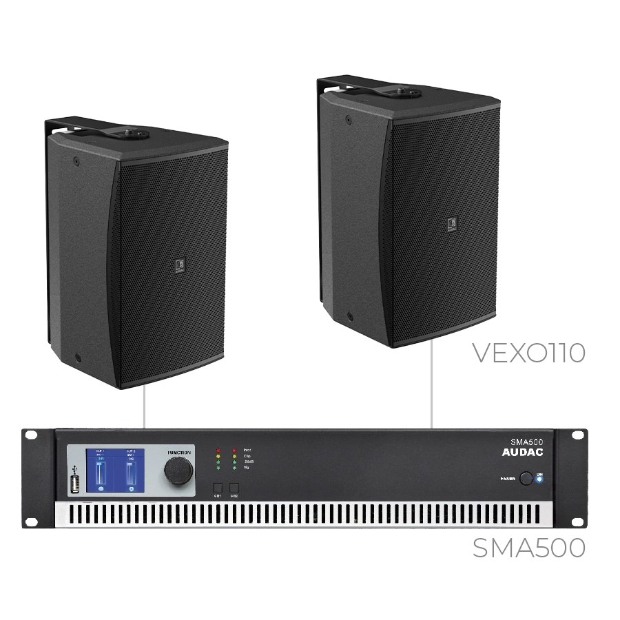 Komplet FORTE10.2V — Audac FORTE