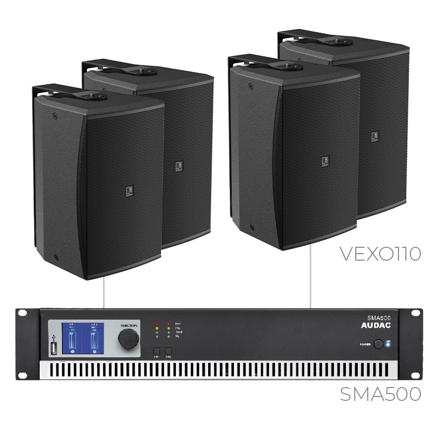 Komplet FORTE10.4V — Audac FORTE