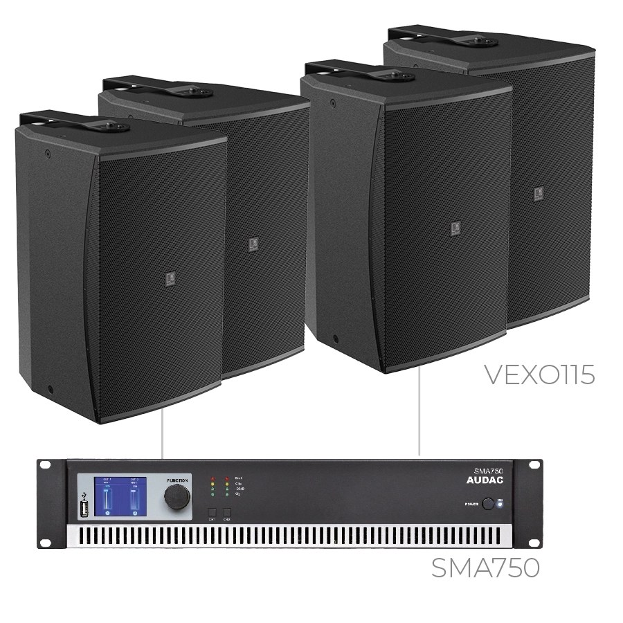 Komplet FORTE15.4V — Audac FORTE