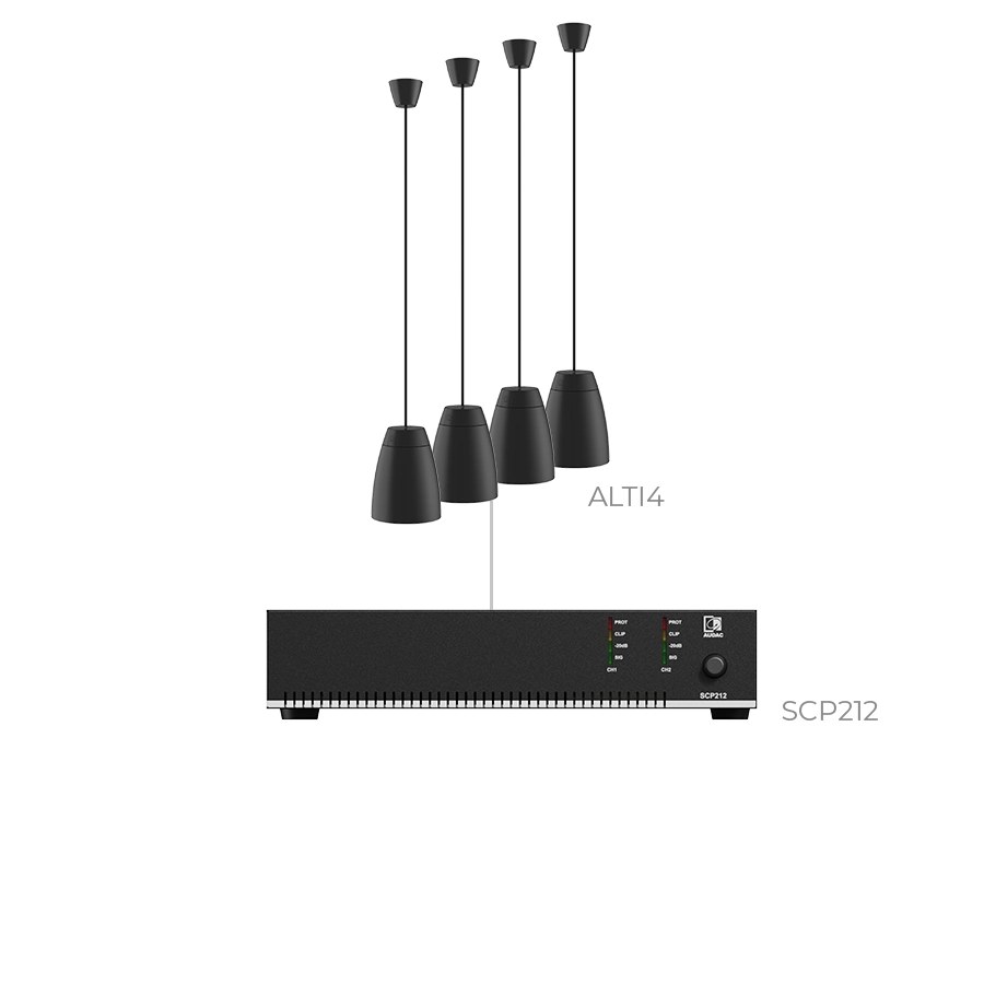 Komplet LENTO4.4I — Audac LENTO