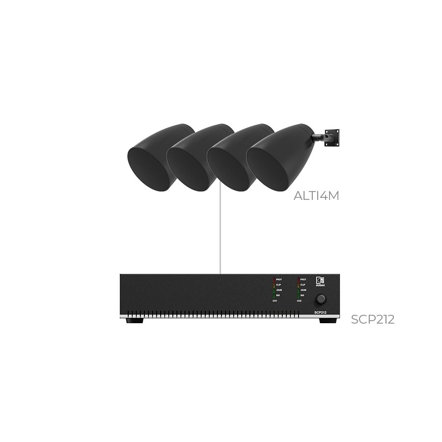 Komplet LENTO4.4IM — Audac LENTO