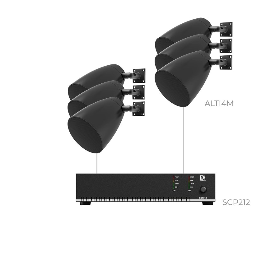 Komplet LENTO4.6IM — Audac LENTO