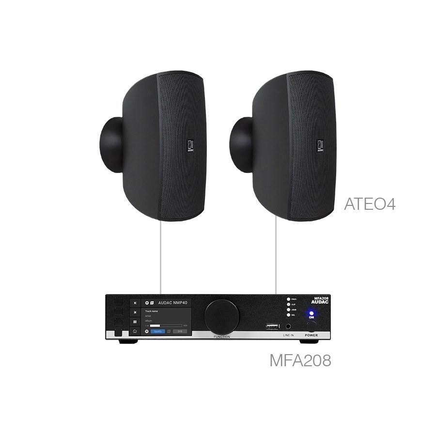 Komplet MENTO4.2 — Audac MENTO