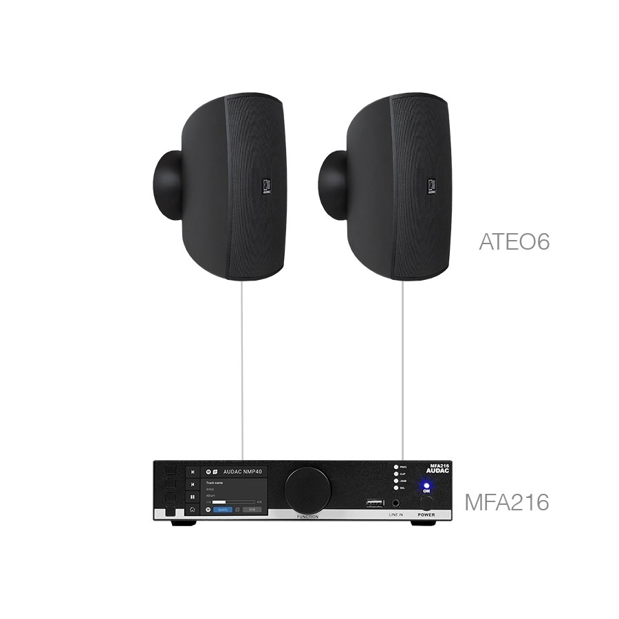 Komplet MENTO6.2 — Audac MENTO