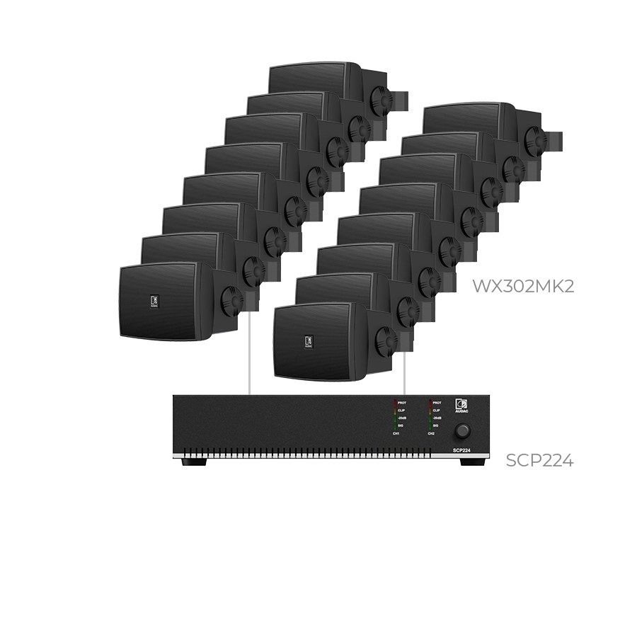 Komplet PURRA3.16I — Audac PURRA