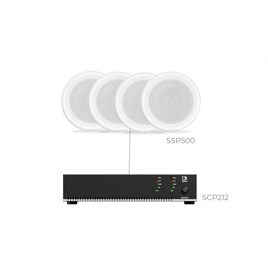 Komplet PURRA4.4I — Audac PURRA