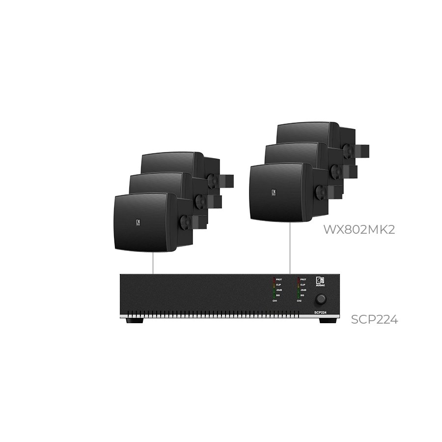 Komplet PURRA8.6I — Audac PURRA
