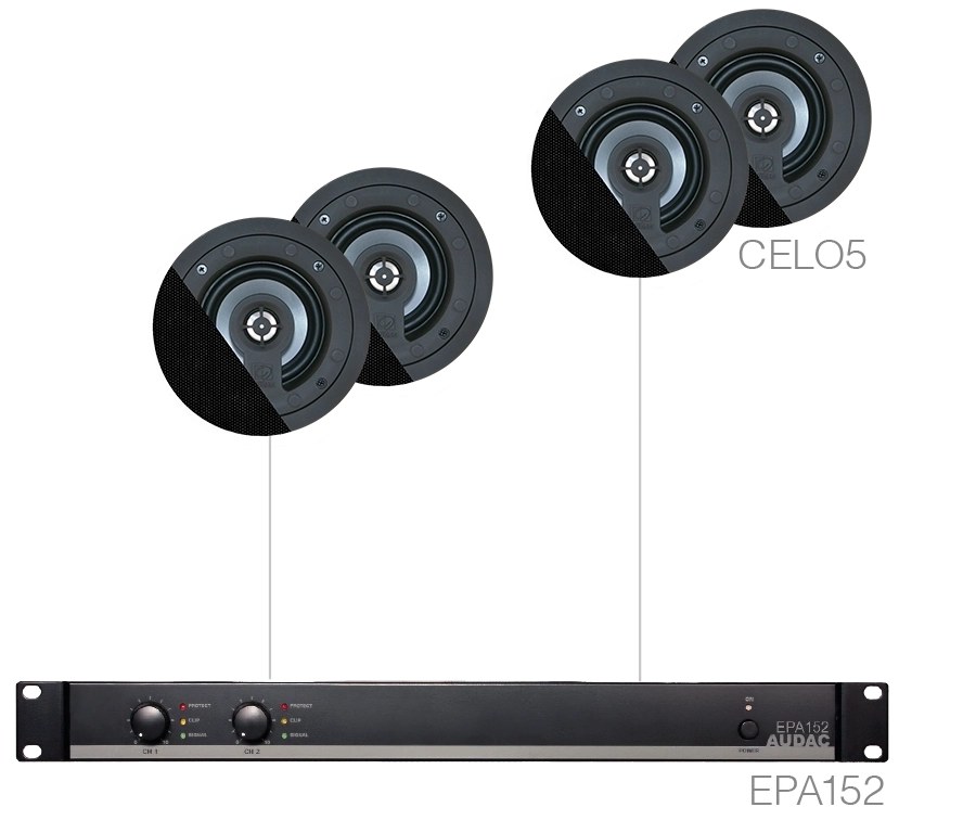 Komplet SENSO5.4E — Audac SENSO