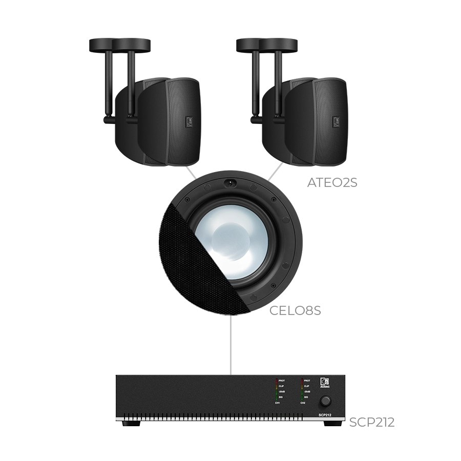 Komplet SONA82.4IC — Audac SONA