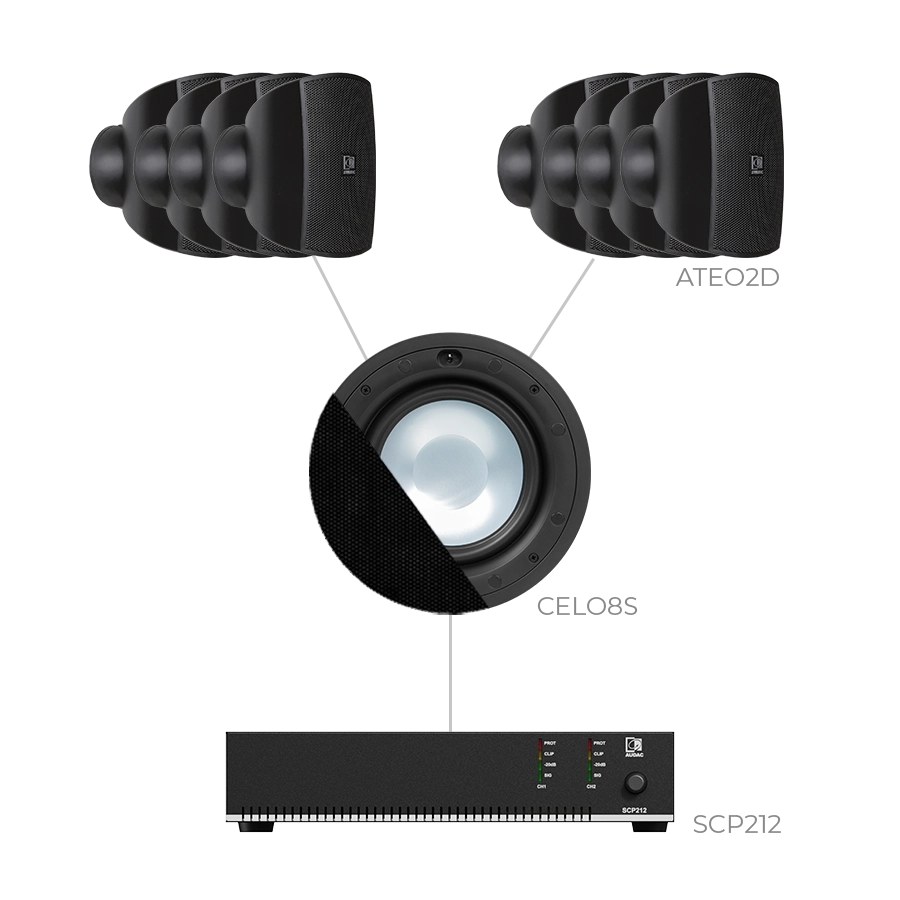 Komplet SONA82.8I — Audac SONA