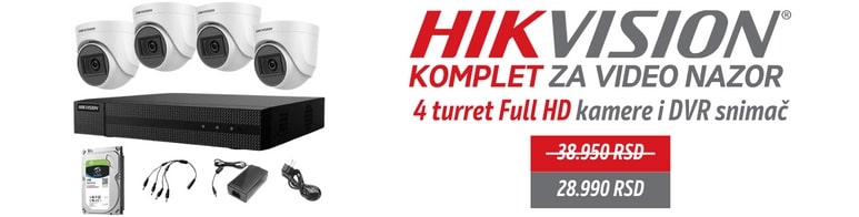 HikVision Full HD komplet