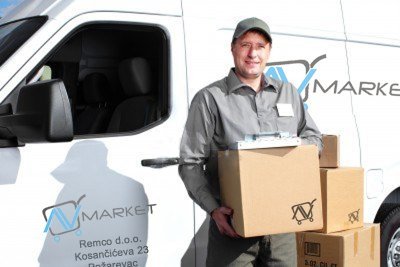 AV Market dostava — proces u 5 koraka