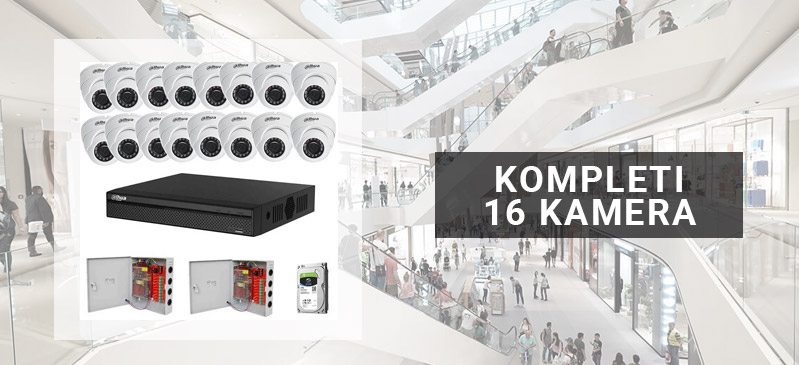 Kompleti 16 kamera