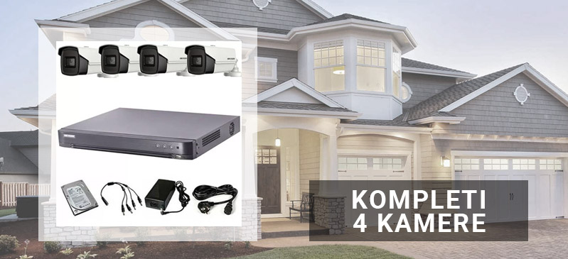 Kompleti 4 kamere